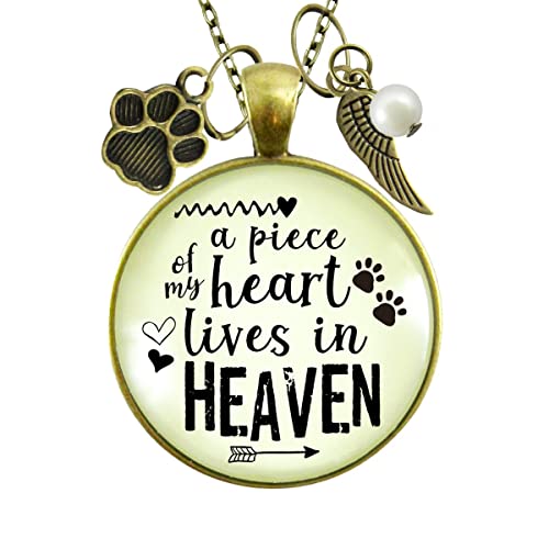Gutsy Goodness Elephant Necklace for Free Spirits – All Good Things Are Wild, Wildlife Charm with Message Card, Safari Lover or Adventure Gift for Wanderers, 24"