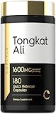 Carlyle Tongkat Ali | 180 Quick Release Capsules | Non-GMO and Gluten Free Supplement