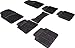 Price comparison product image XtremeAuto® MPV 7 Seater Mat Set Waterproof Durable Rubber