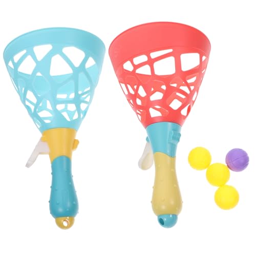 YARNOW 1Juego Conjunto De Lanzadores De Pop Pasts para Bolas Aire Accesorios Interactivos Color Aleatorio para Diversión Familiar