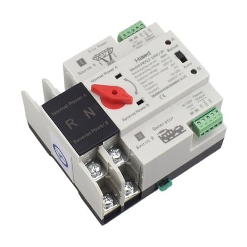 Inverseur ATS 220V automatique double alimentation pour une continuité électrique parfaite