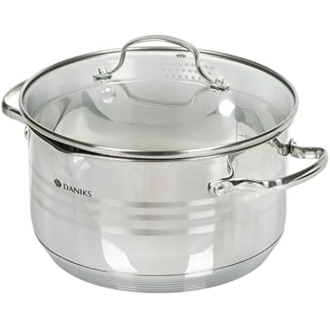 Faitout Inox Daniks Tokio 22 cm Cover
