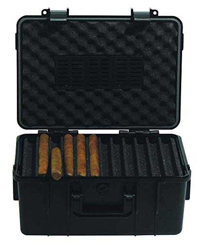 F.e.s.s. Armour 60 Cigars Waterproof, Dustproof, Shockproof Premium Travel Case Humidor