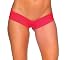 BodyZone Women's Super Micro Panty, Red, One Size