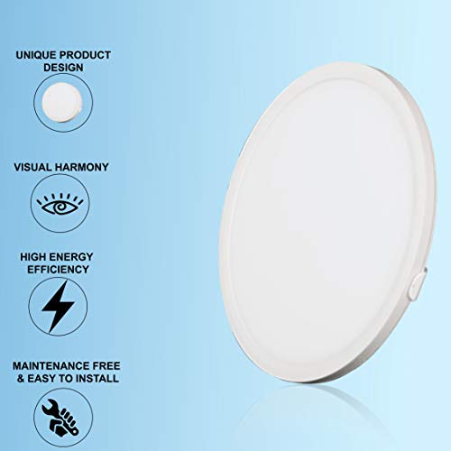 Image of Wipro 9W LED Cool Daylight Downlighter, Pack of 1, (456000000000)