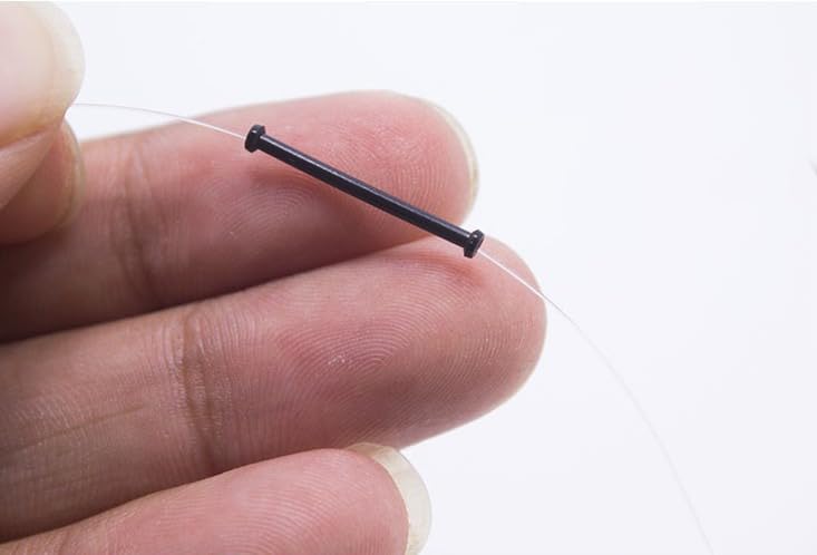 200 piezas de pasadores de conexión rápida de 15 mm para pesca miniatura 6