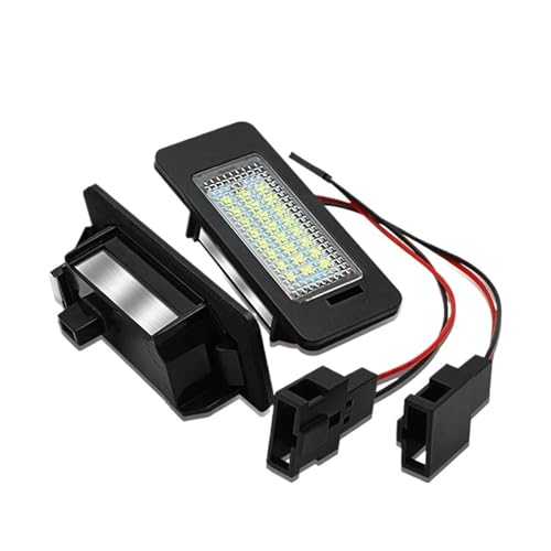 Luz Placa Matrícula Coche LED para Audi A4 B8 y A5 Sedan Avant 2 Uds