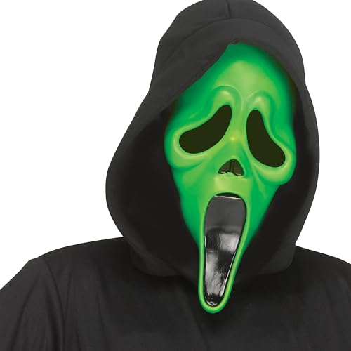 Disfraz Fun World Ghost Face Fluorescente Verde Niño L miniatura 4