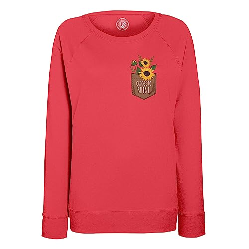 Sweatshirt femme Choose to Shine idéal pour vos sorties cocooning