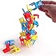 deAO 36 Stücke Stuhlstapel-Brettspiel, Stuhl Gleichgewicht Spiel: Gleichgewichtsspiel für die Ganze Familie, Mini Stacking Multiplayer Balance Spiel, Kinder Spielzeug