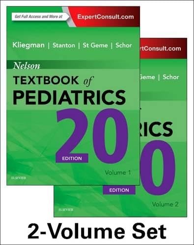 Elsevier Nelson Textbook of Pediatrics, 2-Volume Set Hardcover – Big Book, 16 June 2015