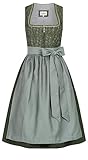 Nübler Dirndl midi Pipa in Grün, Größe:50