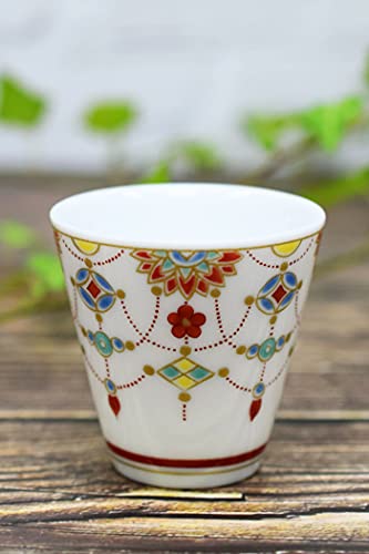 縁起 おちょこ 酒器 九谷焼 ぐい呑み 瓔珞文 陶器 和食器 人気 シリーズ ブランド 日本製 縁起 おちょこ 酒器 九谷焼 ぐい呑み 瓔珞文 陶器 和食器 人気 シリーズ ブランド 日本製