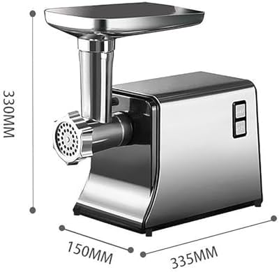 Electric Meat Grinder, Portable Mincer with Aluminum Alloy Tray, 350W, 3 Cutting Boards, Easy to Clean, Ideal for Home and Kitchen