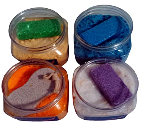 The Foot System For Smoother Feet pedicure scrub scent 9 oz (Orange)