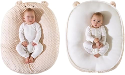 Barino 赤ちゃんの吐き戻し防止スロープ枕 赤ちゃんの横臥睡眠スロープパッド 新生児の授乳用品 授乳枕 (A)