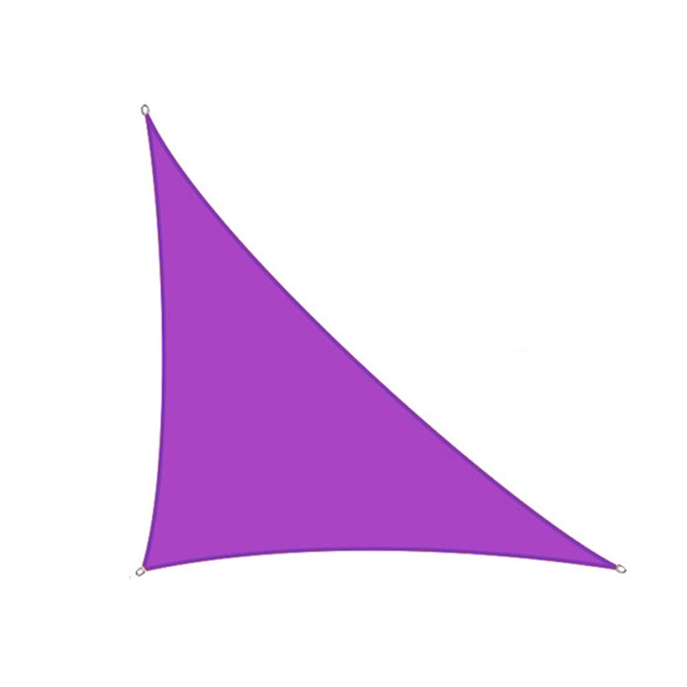 Voile d'ombrage pour terrasse et auvent de jardin triangulaire respirant