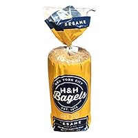 Algopix Similar Product 6 - H&H Bagels Sesame Bagel, 6 Count