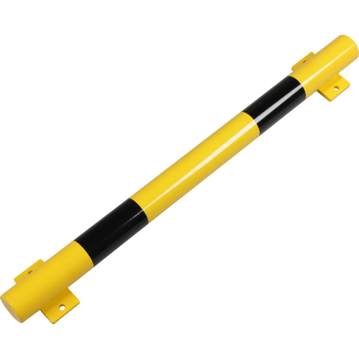 K.57 Balken - Rollstopp Baukastensystem, gelb/schwarz, Stahl, Ø 76mm, 1000mm