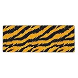 Utilisation polyvalente : ce tapis de souris de jeu imprimé à rayures de tigre est idéal pour les ordinateurs de bureau, les ordinateurs portables, les consoles et les bureaux à domicile. La surface spacieuse peut également servir de tapis de clavier ou de sous-main pour clavier et souris, gardant votre espace de travail propre et organisé tout en améliorant votre expérience globale