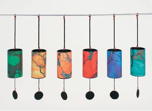 Carillon Di Vento Zaphir Blue Moon - Sintonizzato, In Bronzo E Vetro, Per Meditazione - Foto 2