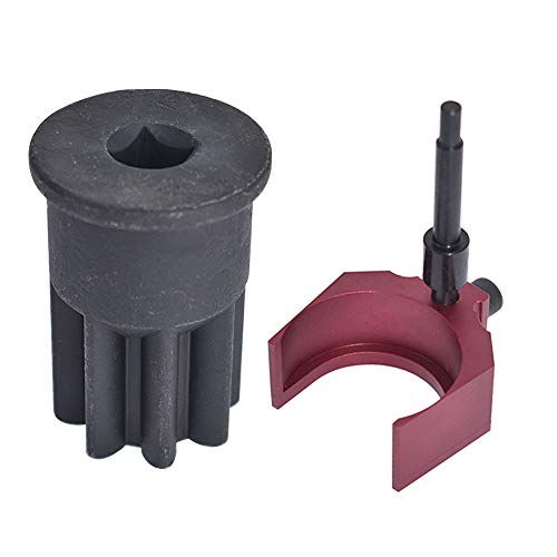 labwork 9U-7227 Injector Height Tool Diesel Engine Injector Timing Fixture Fit for Caterpiller 3406E C-15 C-16 and Engine Barring Socket 9S9082 Fit for Caterpillar 3200 3406 Series & Mack E-7 E7 ETEC