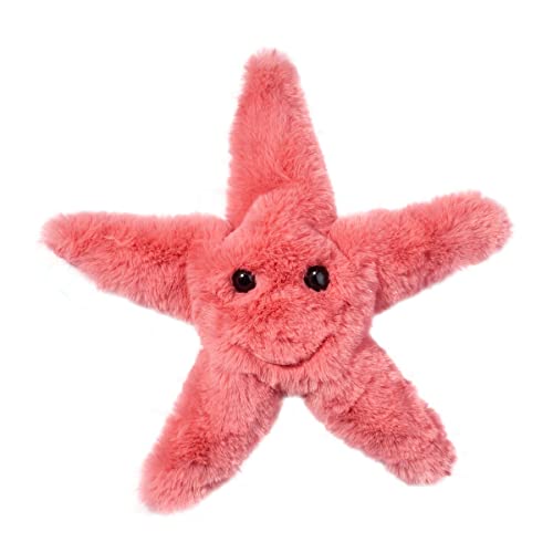 Douglas Coral Starfish Plush – Soft & Cuddly Sea Life Starfish Stuffed Animal, 10-Inch Wide