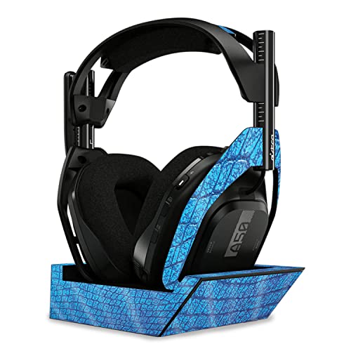 Image of MightySkins Glossy Glitter Skin Compatible with Astro A50 Wireless Headphones + Base Station (Gen 4) - Vibrant Gator | Protective, Durable High-Gloss Glitter Finish | Easy to Apply | Made in The USA