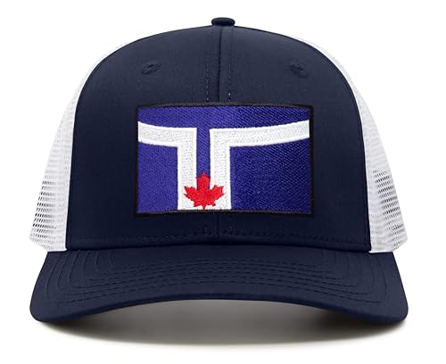 Image of International Tie City Hat for Men and Women, Adjustable Snapback Trucker Baseball Cap with Embroidered Patch
