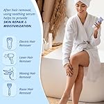 After Shave for Women: Post-Shave Soothing Serum for Face Legs Bikini Arms to Reduce Redness - Image 3