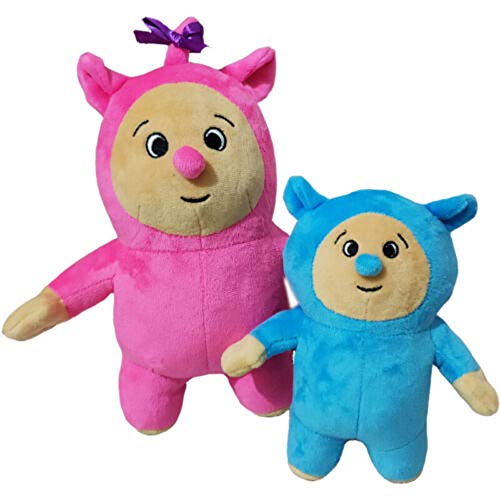 Yzhome 2 Piezas Billy Y Bam Bam Peluches 20-28 Cm , Niños Muñeca De Peluche Suave Regalo para Niños Almohada De Felpa Regalo De Cumpleaños