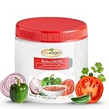 Mrs. Wages Medium Salsa Canning Mix, Quick and Easy, Simple-To-Use, Easy Storage, Long-Lasting, Flavorful Spice, 11.2 oz Canister (Pack of 1)