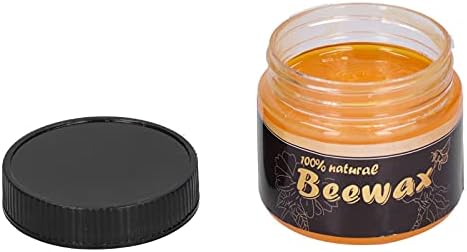 Gedourain Beeswax Furniture Polish, Natural Wood Wax Prevent Odors Stains Extend the Life Of Wood for Wooden Floors Antiques, Dining Tables(default)