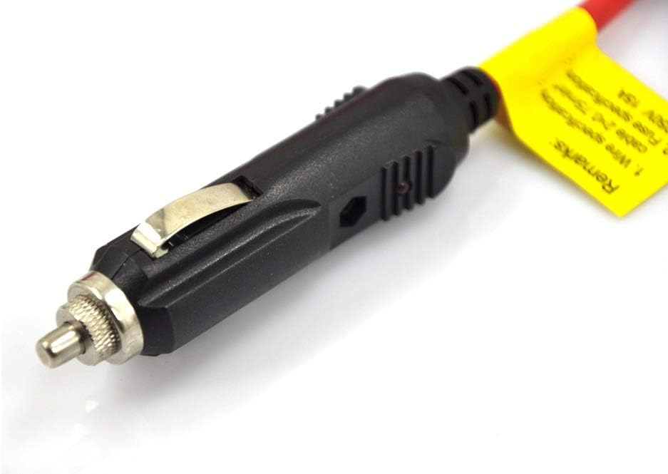 XINCOL Premium 12V 12' (3.6M) Extension Car Cigarette Lighter Cable Cord Lead C003, Red - Image 5