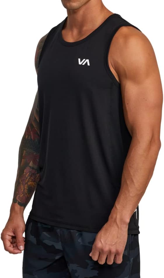 RVCA Mens Sport Vent Tank - Image 4