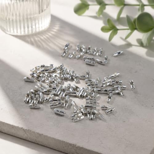 Dotlite 80Pcs Silver 3mm Ball Chain Connectors - 5