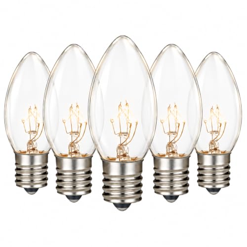 Festive Living 15 Pack Vintage Warm White C9 Christmas Replacement Bulbs