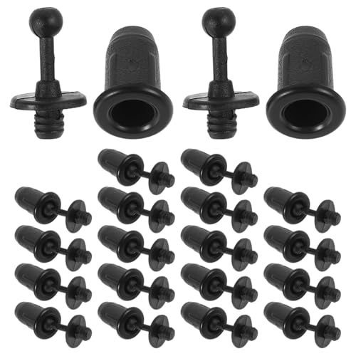 ifundom 20set Speaker Grill Clips Plastic Snap Button Acoustic Mesh Retainers for Projects Versatile Speaker Grill Guides for Mesh Panel Attachment and