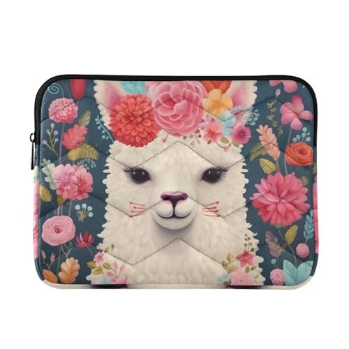Funda Floral de Alpaca para Laptop 13-14 Pulgadas miniatura 1