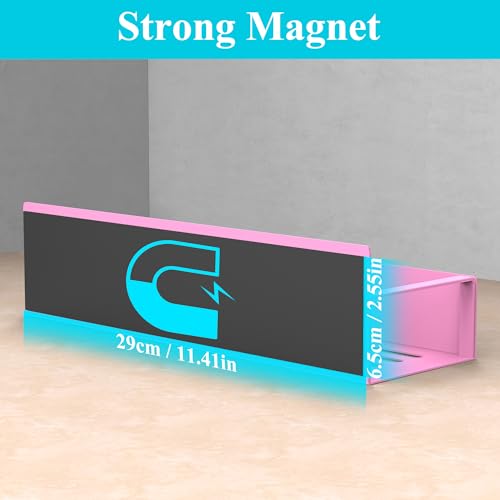 image for HuggieGems 4 Pack Magnetic Spice Storage Rack Organizer for Refrigerat