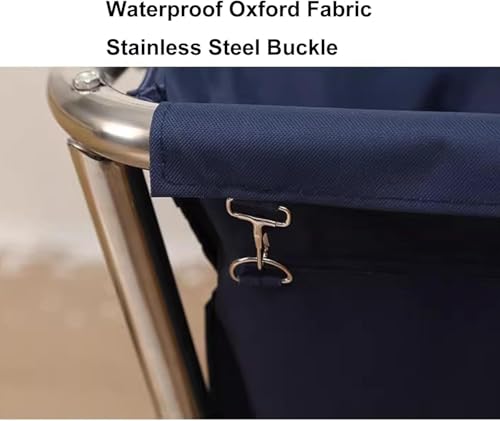 Forro para carrito de lavandería impermeable y extraíble de alta capacidad de carga 5