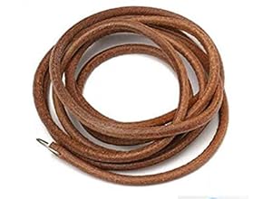 M Fabrics 183cm+ Leather Treadle Belt for Sewing Machine with Metal Hook