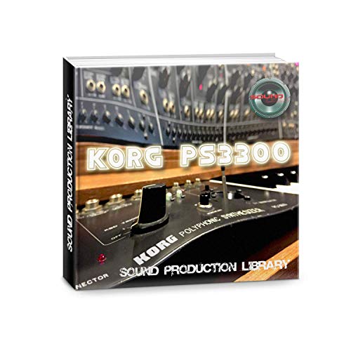 KORG PS3300 Original Multi-Layer WAV/KONTAKT Production Sound Library on DVD or for download