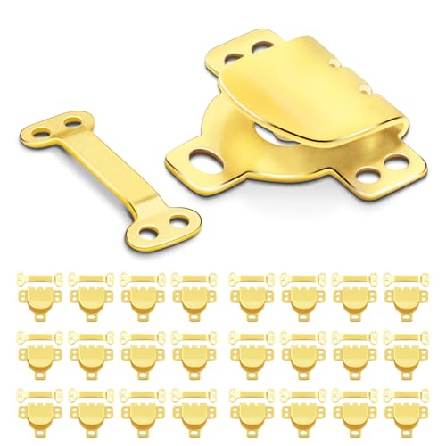 image for CooBigo 25Set Sewing Hook and Eye Closures for Clothing Sewing Clasps 