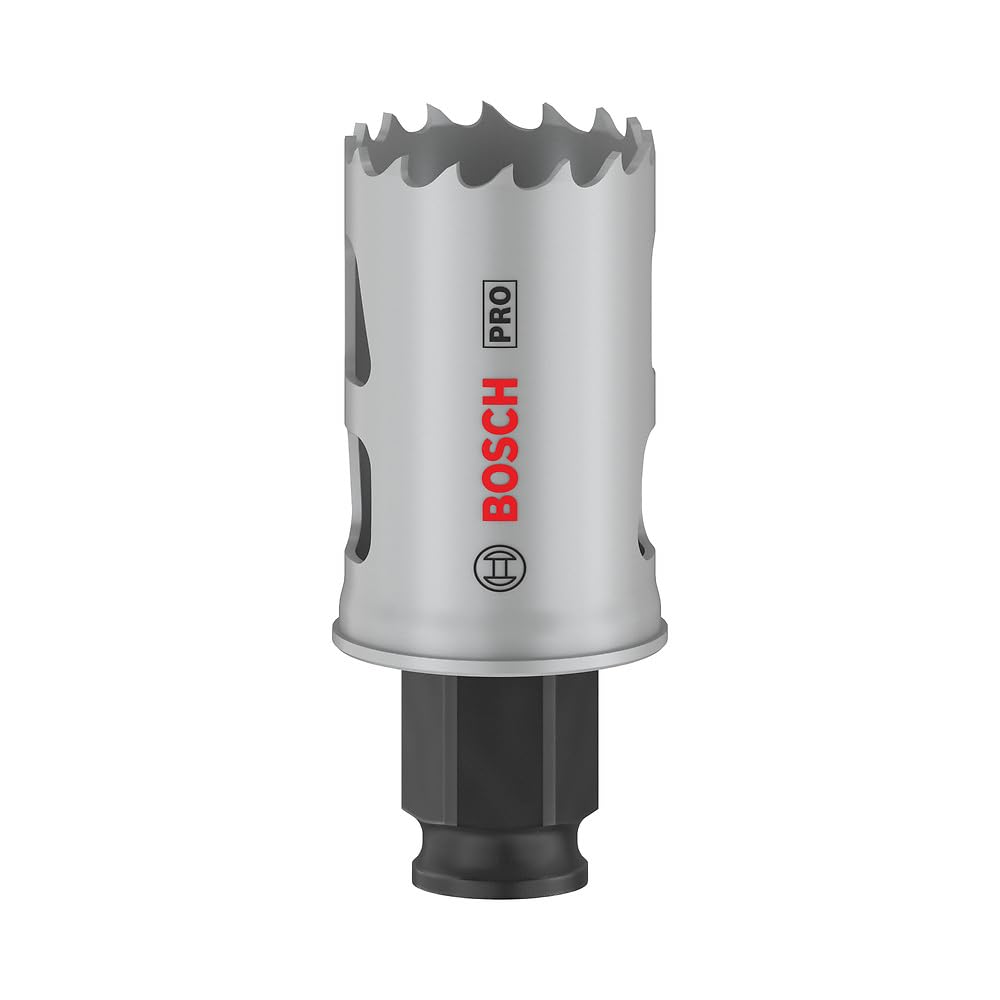 Bosch 1x PRO Multi Material Power Change Plus Hole Saw (for Softwood, Drywall, Ø 30 mm, Professional Accessory Rotary Drill/Drivers)