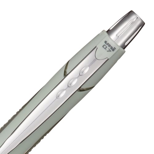 Image of Uni-Ball Jetstream RT Ballpoint Pen, Fine Point (0.7mm), Sage Barrel, Black Ink, 6 Pens