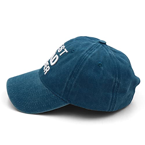 Image of Dad Hats for Men Worlds Best Dad Hat Fathers Day Dad Gifts Baseball Cap Birthday Gifts for Dad Husband Papa from Daughter Son