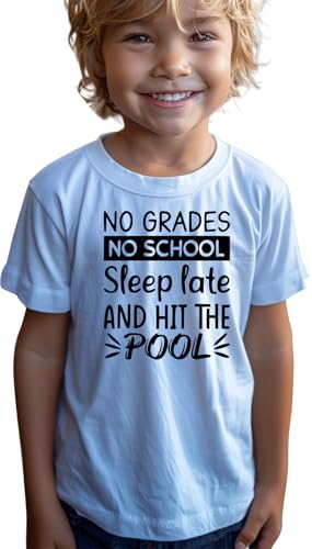 Image of hrcfbk Kids Toddler Little Boys Girls Last Day of School T-Shirt End of School Year Summer Holiday Shirt