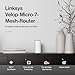 Linksys Velop Micro 7 Mesh-System | Dual-Band mit BE5000 WLAN-Geschwindigkeit | Mesh-Abdeckung bis zu 200 m2 pro Node | 2,5 Gbit/s Ethernet | 1,8X schnelleres WLAN als WiFi 6 | 1er-Pack