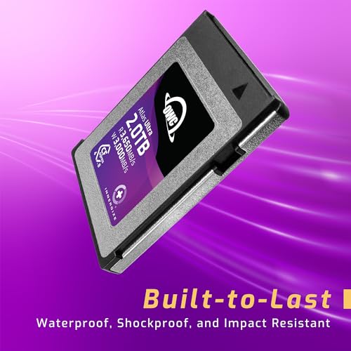 OWC Atlas Ultra - Tarjeta de memoria CFexpress 4.0 tipo B de alto rendimiento, hasta 3650 MB/s de lectura, para video profesional y foto - imagen 4
